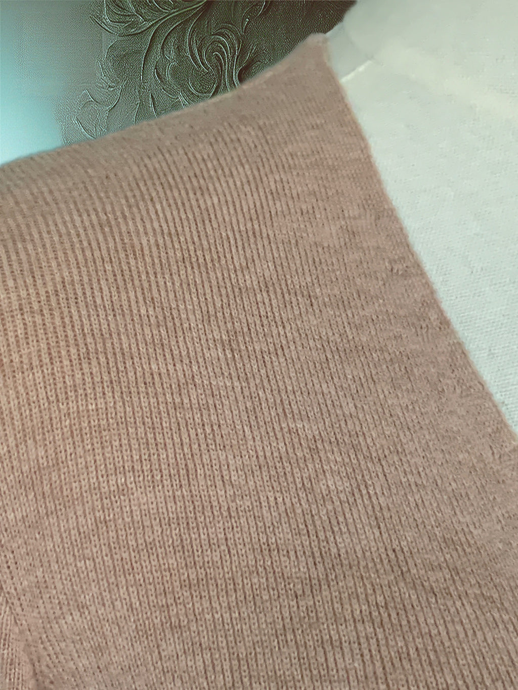 Bavlněný svetr s hedvábím